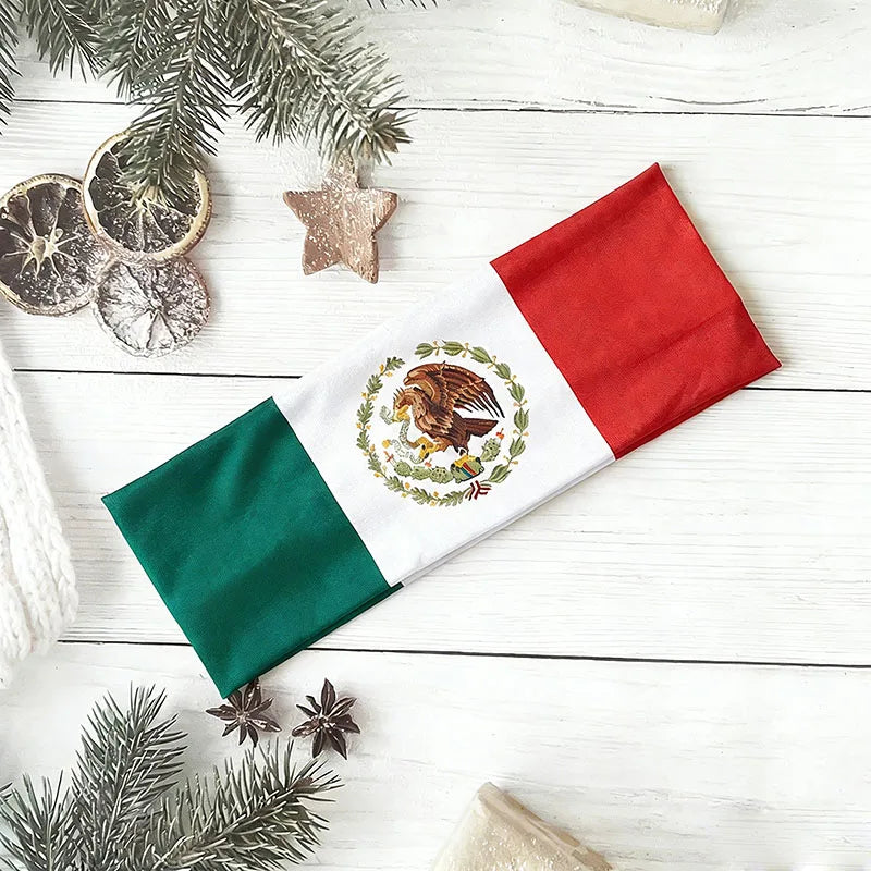 National Team Flag Sport Headband | Soccer Matchday Fan Hair Accessory