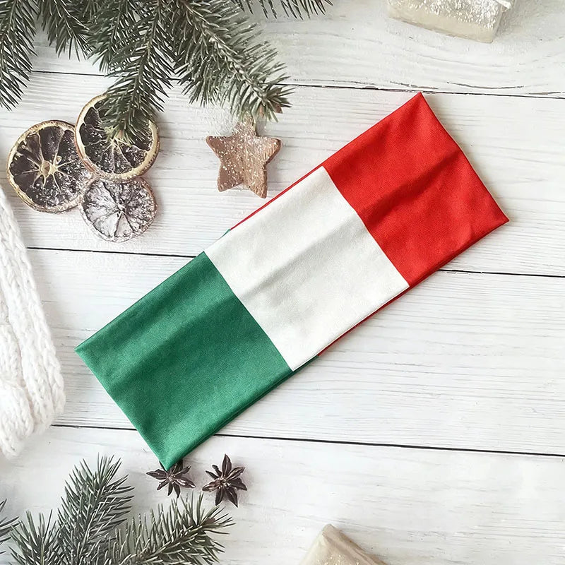 National Team Flag Sport Headband | Soccer Matchday Fan Hair Accessory