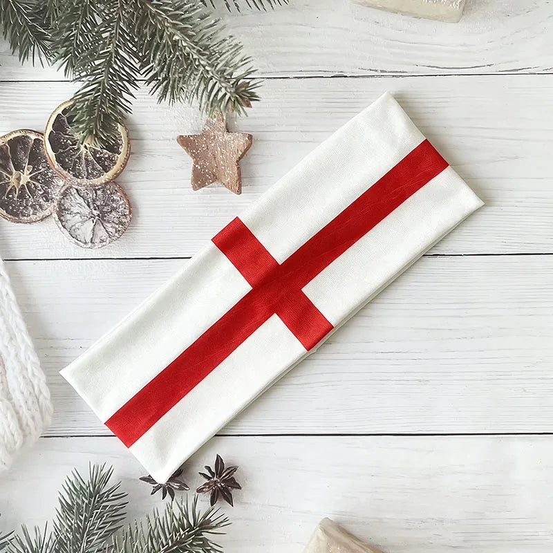 National Team Flag Sport Headband | Soccer Matchday Fan Hair Accessory