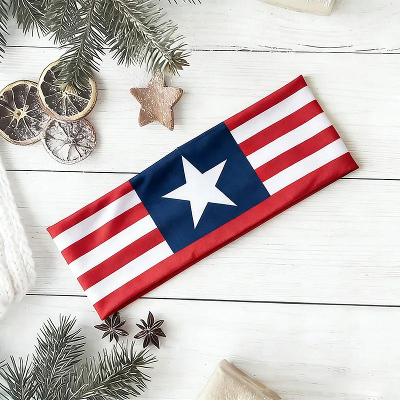 National Team Flag Sport Headband | Soccer Matchday Fan Hair Accessory