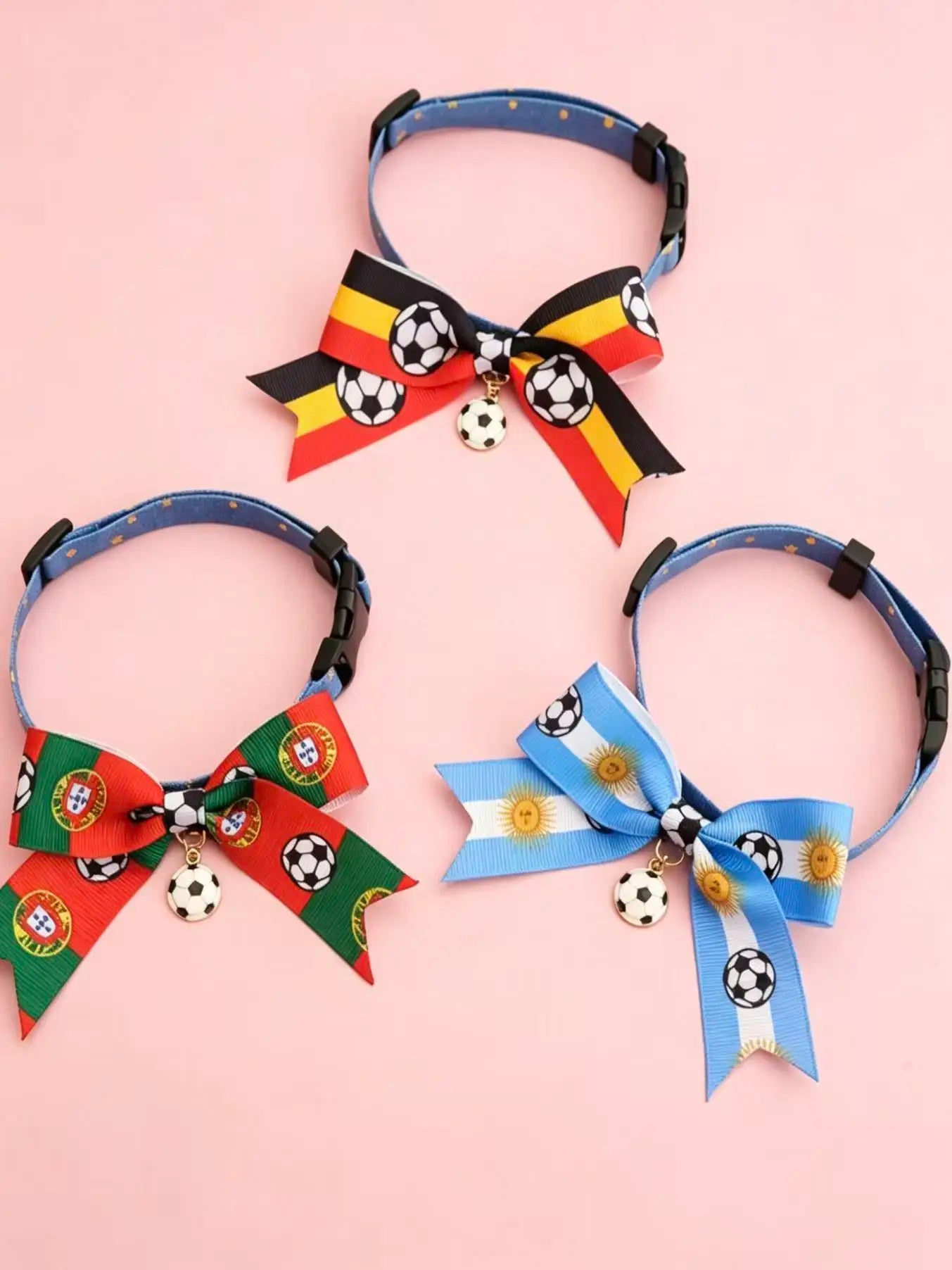National Team Pet Bowtie Collar | Soccer Matchday Accessories for Dogs & Cats